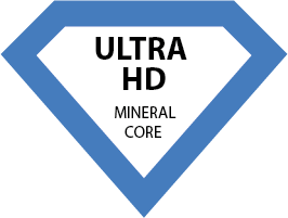 Vinylová podlaha s rigidním jádrem Ultra HD Mineral Core s příměsí kamenné drti.