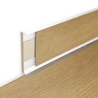 Design vinyl lišta bílá