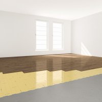 Podložka pod vinylovou podlahu SELITBLOC 20 dB 1,5 mm vč. hliníkové těsnící pásky ✅