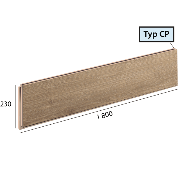 Longline Step CP - 1093 Dub kamenný