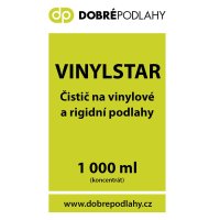 ⭐ VINYLSTAR ⭐ PU čistič na vinylové podlahy (vinyl) a rigid 1l (koncentrát - ředění 1:200) ✅