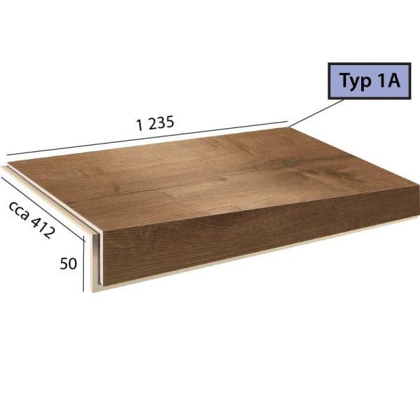 Ecoline Step 1A - 9521 Dub kouřový