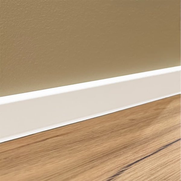 Podlahové soklové lišty DÖLLKEN CUBU Flex Life 40mm bílá