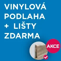 Lišty zdarma k vinylové podlaze