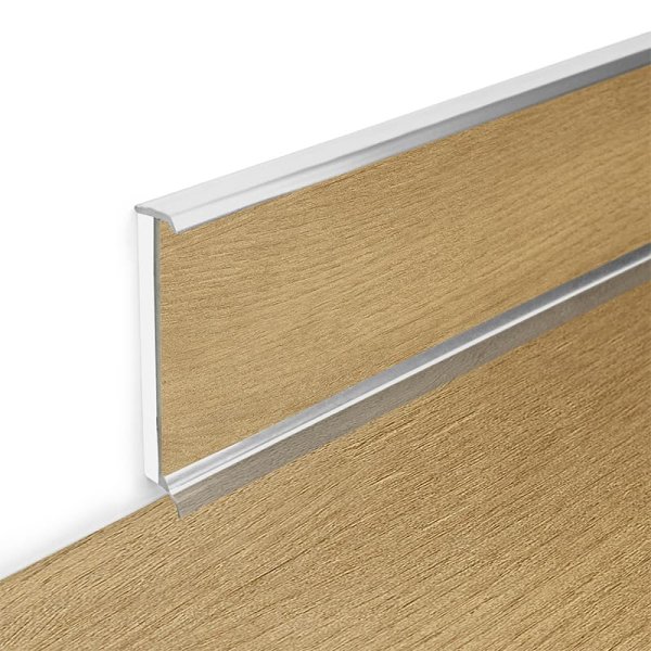 Design vinyl lišta stříbrná