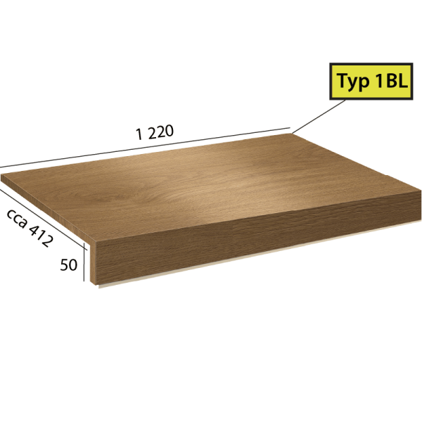 Objectline Step 1BL - 9784 Dub Vigo kakaový