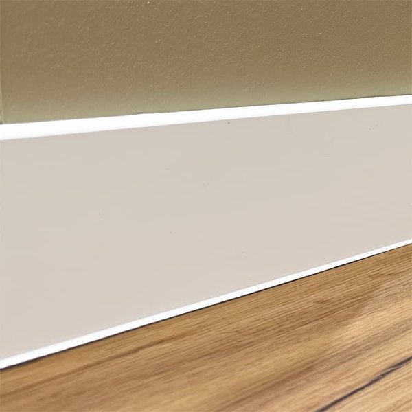 Podlahové soklové lišty DÖLLKEN CUBU Flex Life 80mm bílá