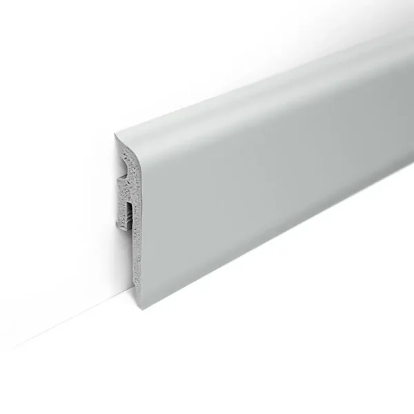 Podlahová soklová lišta světle šedá 60 mm RAL 7035☑️
