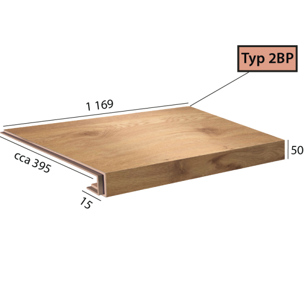 Ecoline Step 2BP - 9507 Dub noblesní
