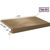 Ecoline Step 2A - 9596 Dub elegantní světlý