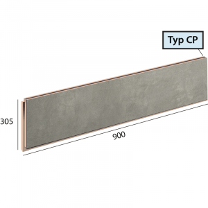 Objectline Step CP - 1061 Cement tmavý
