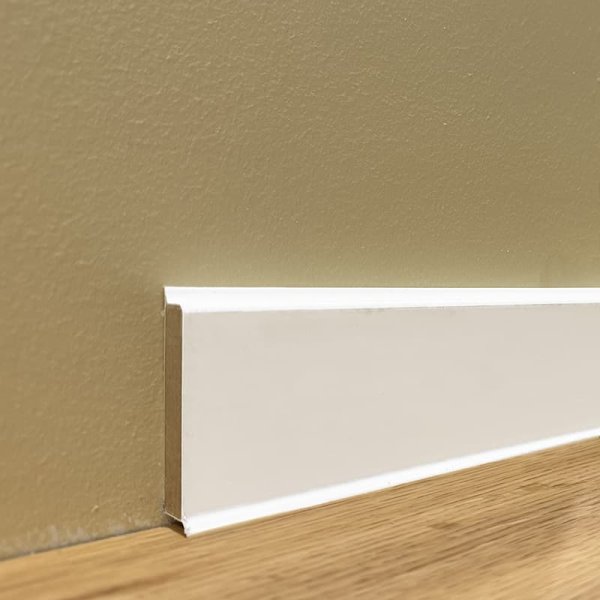 Podlahové soklové lišty DÖLLKEN CUBU Flex Life 60mm bílá