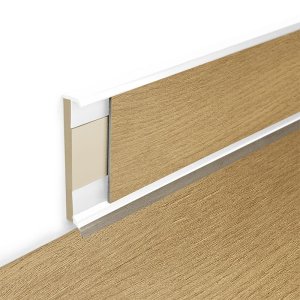 Design vinyl lišta bílá