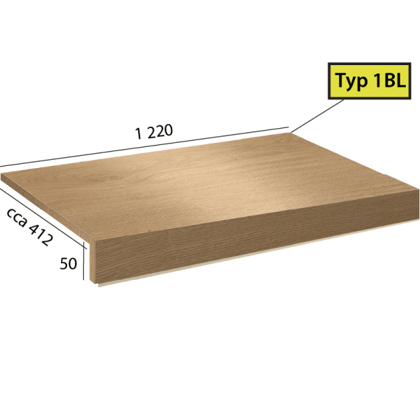 Objectline Step 1BL - 9782 Dub Vigo přírodní