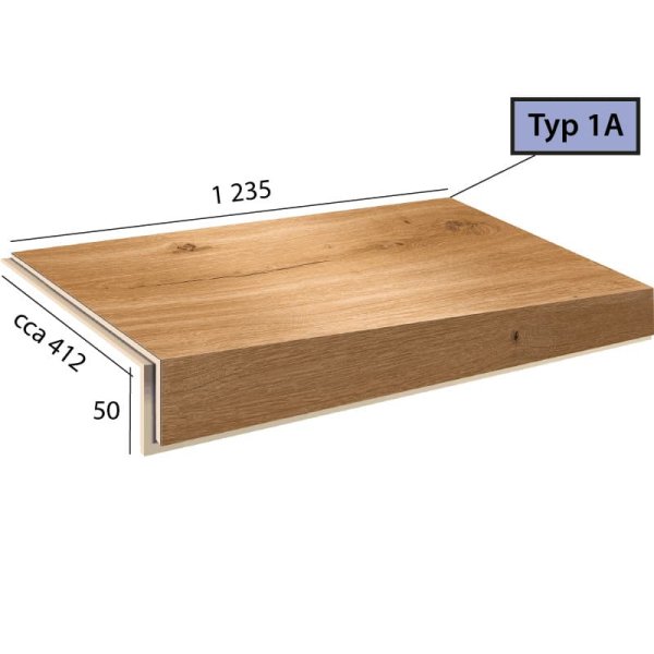 Ecoline Step 1A - 9590 Dub královský hnědý