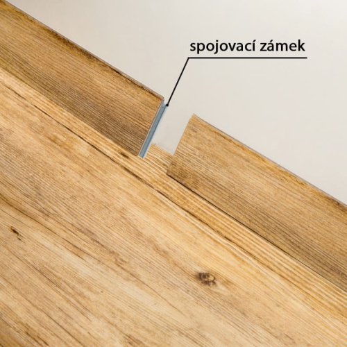 Soklová lišta K40 pro Stone Click Rigid 5356 Dlažba šedá