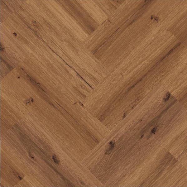 Ecoline Herringbone (HB) lepený 9593 Dub královský tmavý