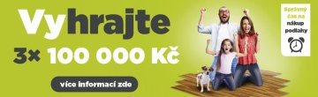 Blíží se další losování soutěže o 100 000 Kč!