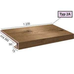 Ecoline Step 2A - 9524 Dub italský přírodní