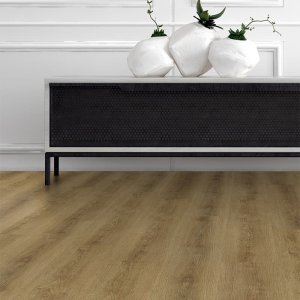 Lepená vinylová podlaha Solidline 3185 Dub Gobi obývák