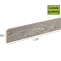 Objectline Step lamela podlahy - 5700 Borovice horská