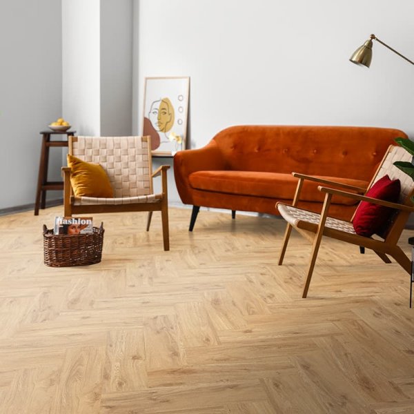 Ecoline Herringbone (HB) lepený 9507 Dub noblesní