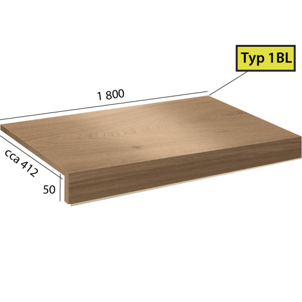 Longline Step 1BL - 1083 Dub pískový