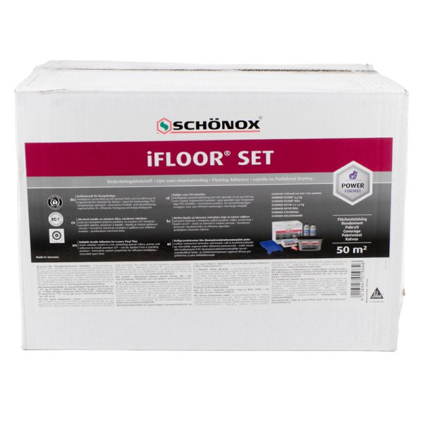 Válečkové lepidlo na vinyl Schönox iFLOOR SET (vydatnost na cca 50 m²)