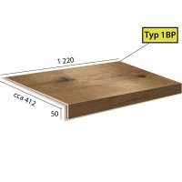 Ecoline Step 1BP - 9524 Dub italský přírodní