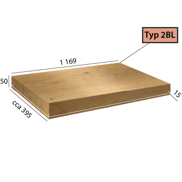 Ecoline Step 2BL - 9594 Dub venkovský