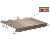 Objectline Step 2BP - 9781 Dub Vigo šedý