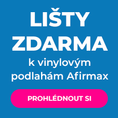 Lišty zdarma k vinylové podlaze