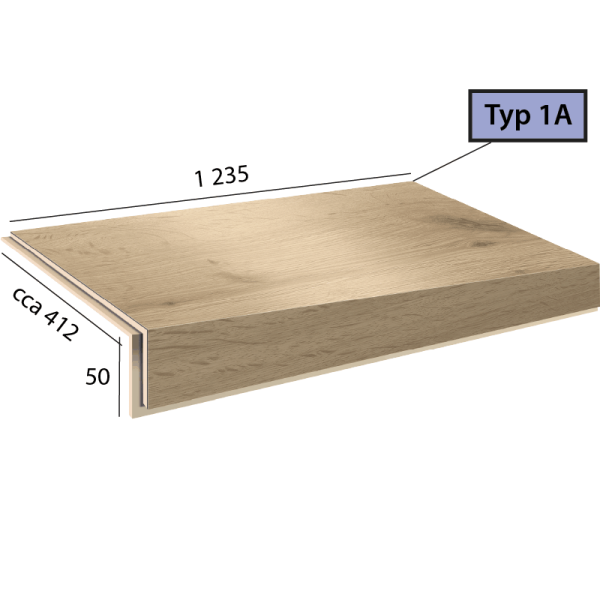 Ecoline Step 1A - 9595 Dub elegantní natur