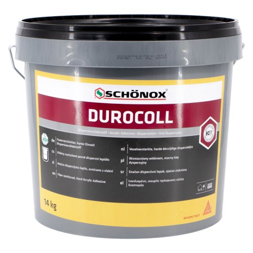 Lepidlo na vinylové podlahy vyztužené vlákny Schönox Durocoll 14 kg  (pro nalepení  45-50 m²)