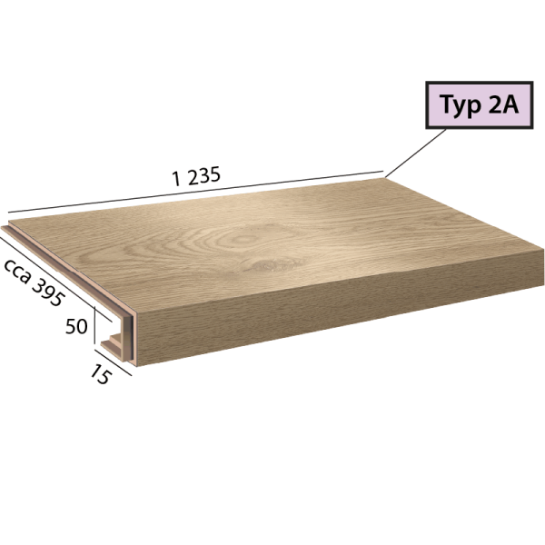 Ecoline Step 2A - 9595 Dub elegantní natur