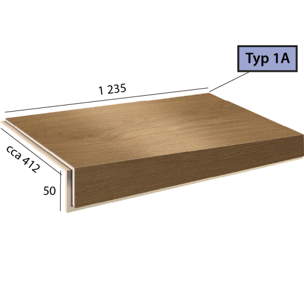 Objectline Step 1A - 9784 Dub Vigo kakaový
