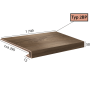 Longline Step 2BP - 1085 Dub kouřový hnědý