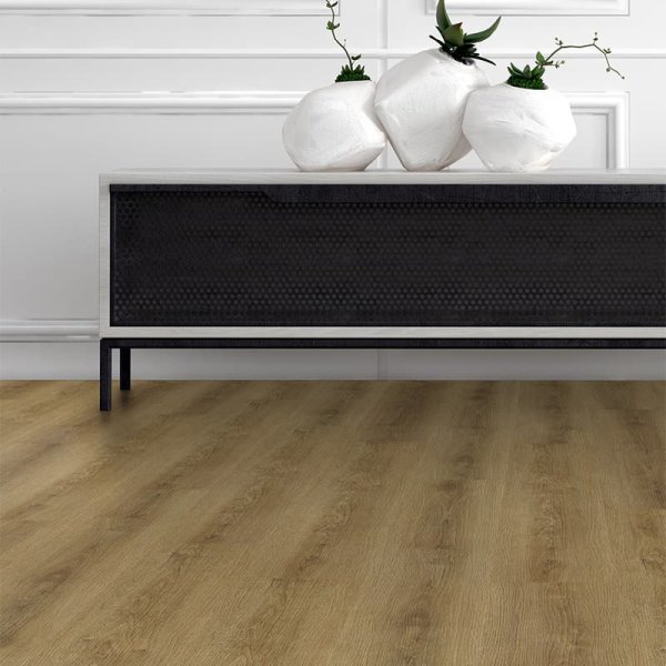 Lepená vinylová podlaha Solidline 3185 Dub Gobi obývák
