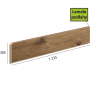 Ecoline Step lamela podlahy - 9524 Dub italský přírodní