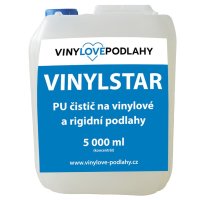 ⭐ VINYLSTAR ⭐ PU čistič na vinylové podlahy (vinyl) a rigid 5l (koncentrát - ředění 1:200) ✅