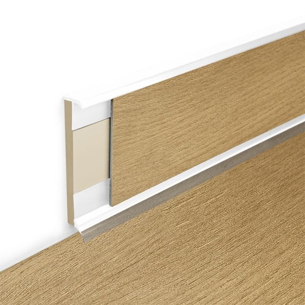 Design vinyl lišta bílá