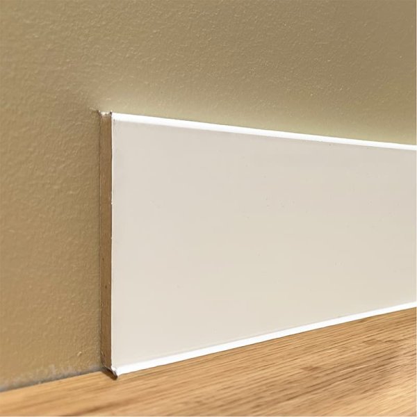 Podlahové soklové lišty DÖLLKEN CUBU Flex Life 100mm bílá