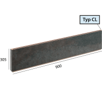 Objectline Step CL - 1068 Metallic černý