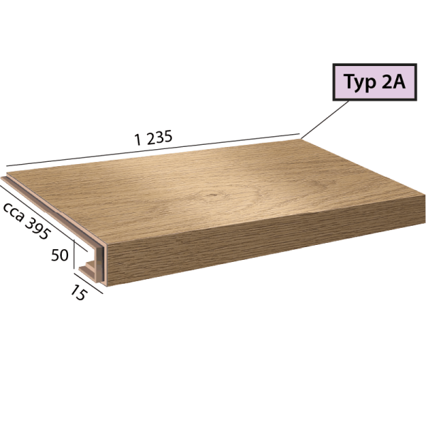 Objectline Step 2A - 9782 Dub Vigo přírodní