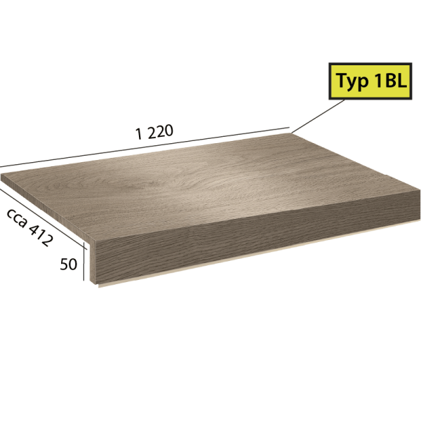 Objectline Step 1BL - 9781 Dub Vigo šedý