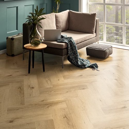 Ecoline Herringbone (HB) lepený 9525 Dub italský světlý