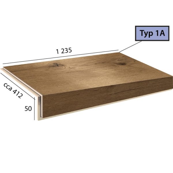 Ecoline Step 1A - 9524 Dub italský přírodní