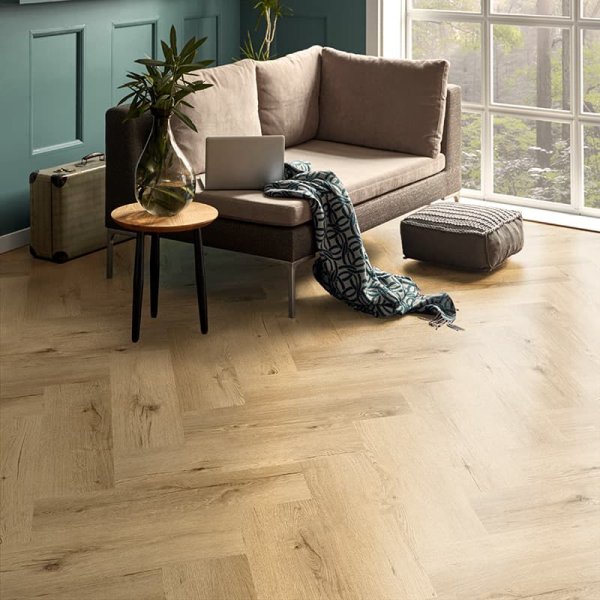 Ecoline Herringbone (HB) lepený 9525 Dub italský světlý