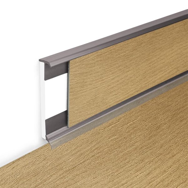 Design vinyl lišta šampaň