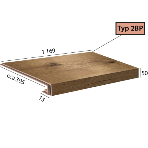 Ecoline Step 2BP - 9524 Dub italský přírodní